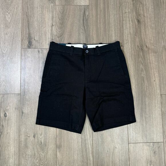 J Crew 9" Flex Chino Khaki Casual Everyday Trendy Shorts US Men's 30 New - Picture 2 of 6